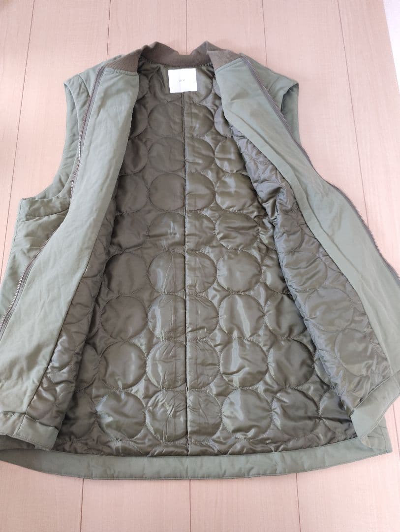 新品　prit プリット キルティングベスト
