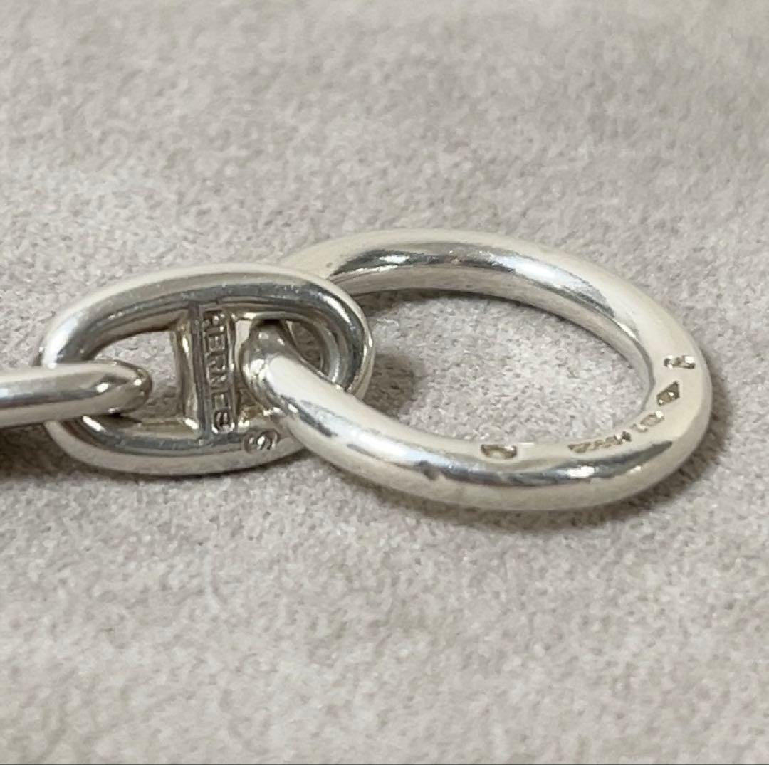 HERMES エルメス シェーヌダンクル ブレスレット PM 18 マルジェラ期