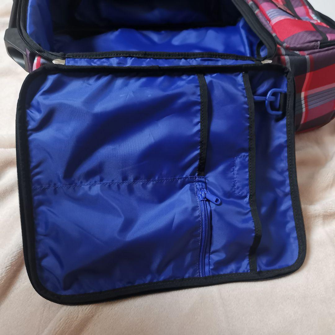 BURTON バートン キャリーケース キャンバス 多機能 チェック 多収納