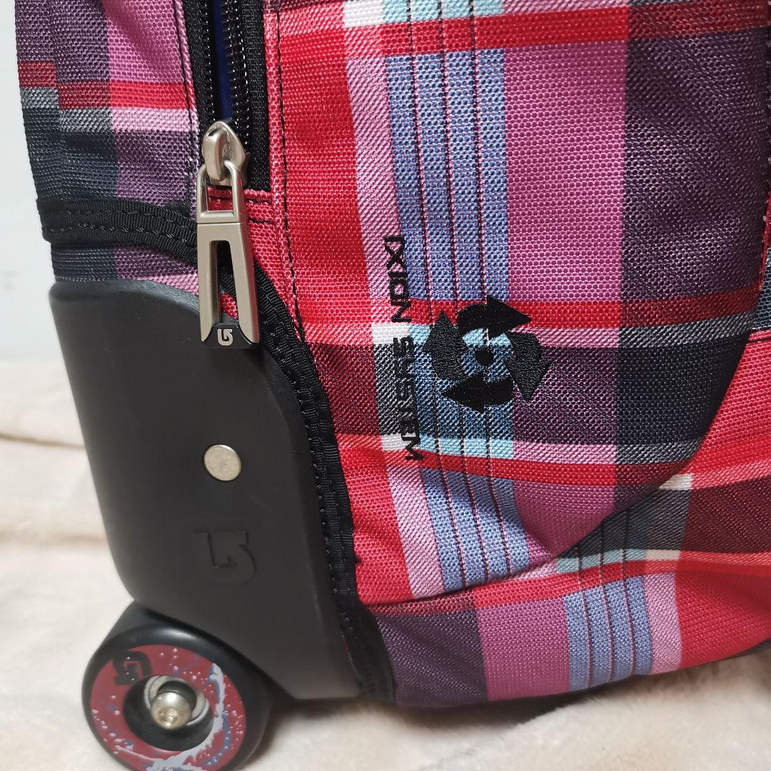 BURTON バートン キャリーケース キャンバス 多機能 チェック 多収納