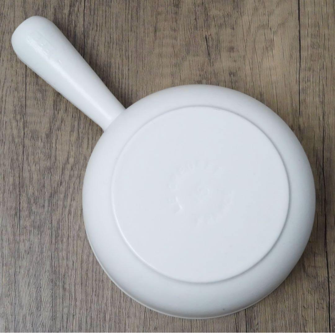 【美品】LE CREUSET　ソースパン　コットン　16cm フラワーツマミ