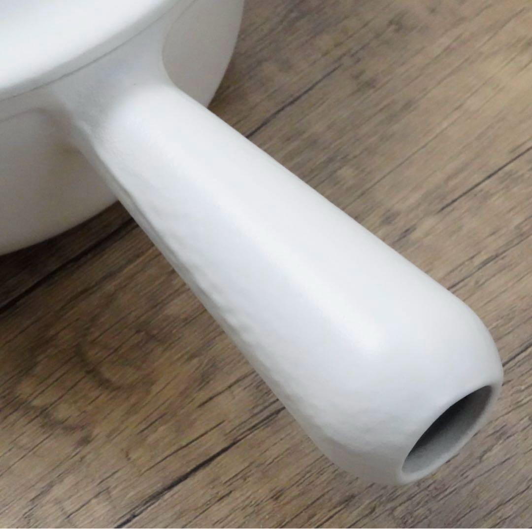 【美品】LE CREUSET　ソースパン　コットン　16cm フラワーツマミ