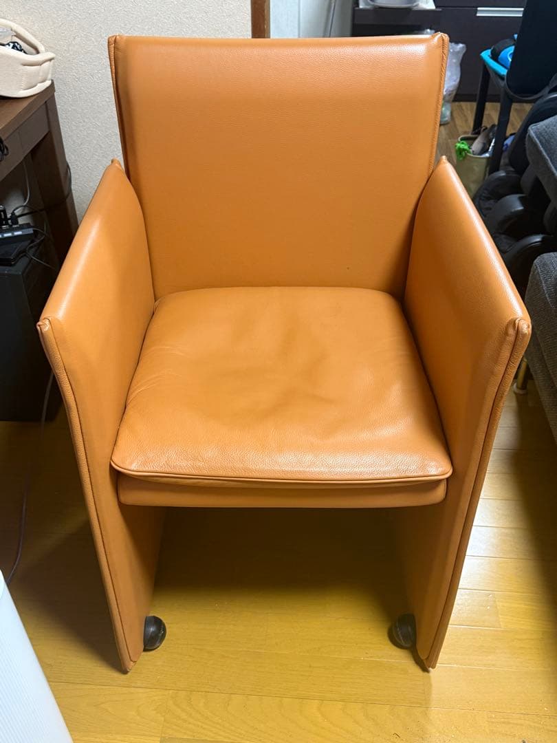 cassina カッシーナ　401 BREAK 定価45万 本革 1人掛けソファ
