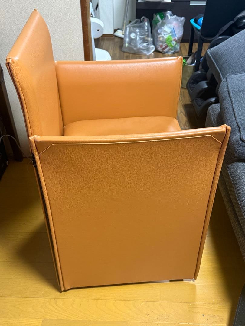 cassina カッシーナ　401 BREAK 定価45万 本革 1人掛けソファ