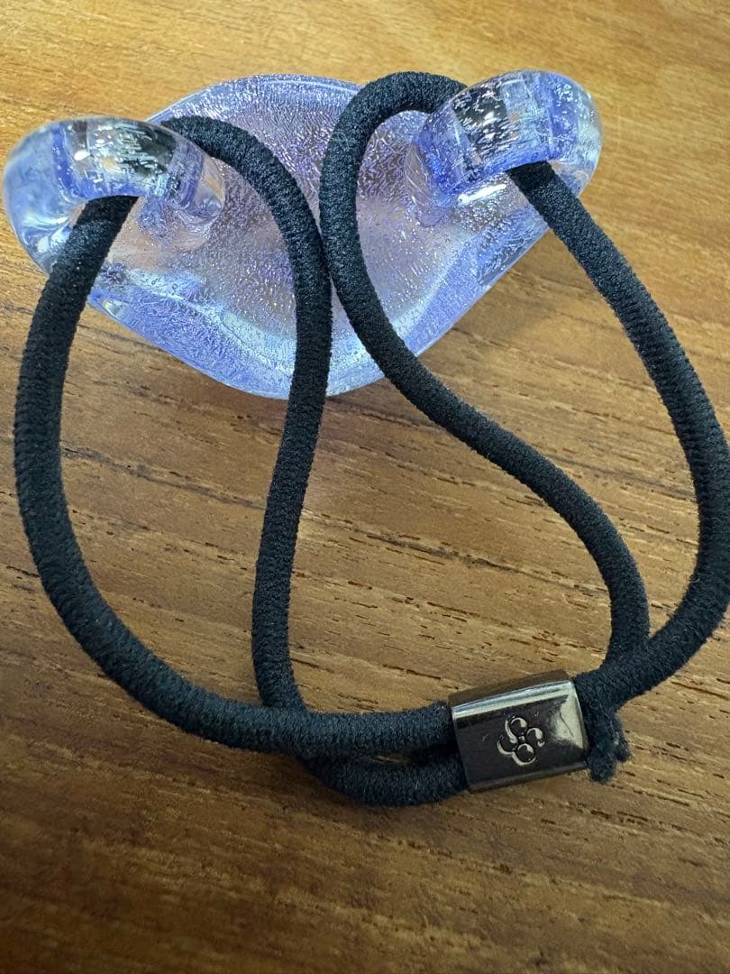 コレットマルーフ colette malouf グラスポニー ピンクラメ 紫