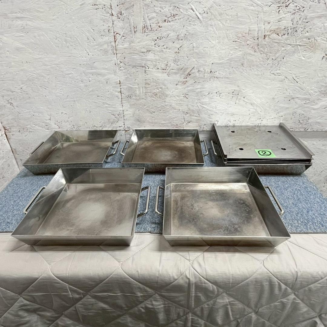 ステンレス製 業務用 ちりとり鍋 5個 セット まとめ売り ② A1276