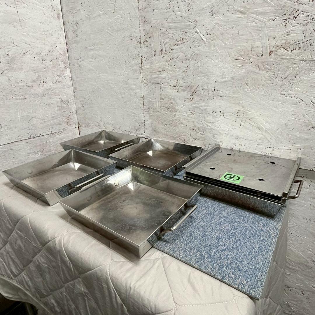 ステンレス製 業務用 ちりとり鍋 5個 セット まとめ売り ② A1276