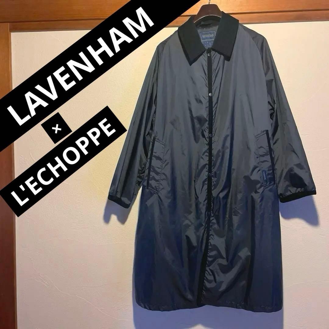 LAVENHAM × L'ECHOPPE 無双仕立てバルカラーコート