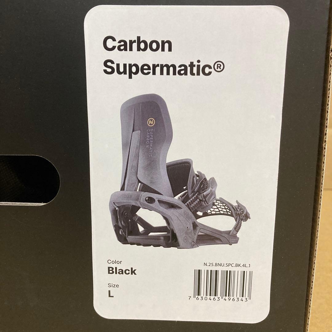 NIDECKER Carbon Supermatic ブラック L DROPIN