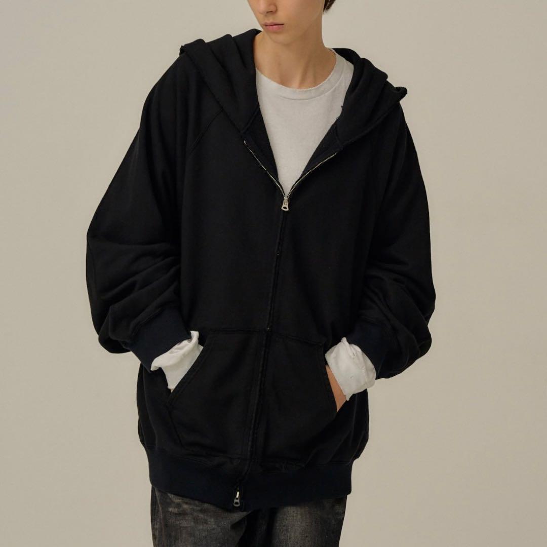 【サイズ1】ANCELLM アンセルム SWEAT HOODIE COAT