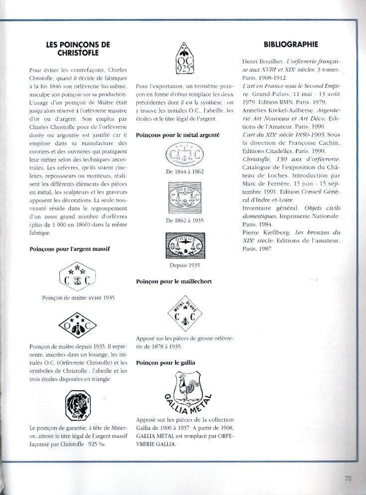 19世紀 フランス CHRISTOFLE クリストフル アンティーク セット