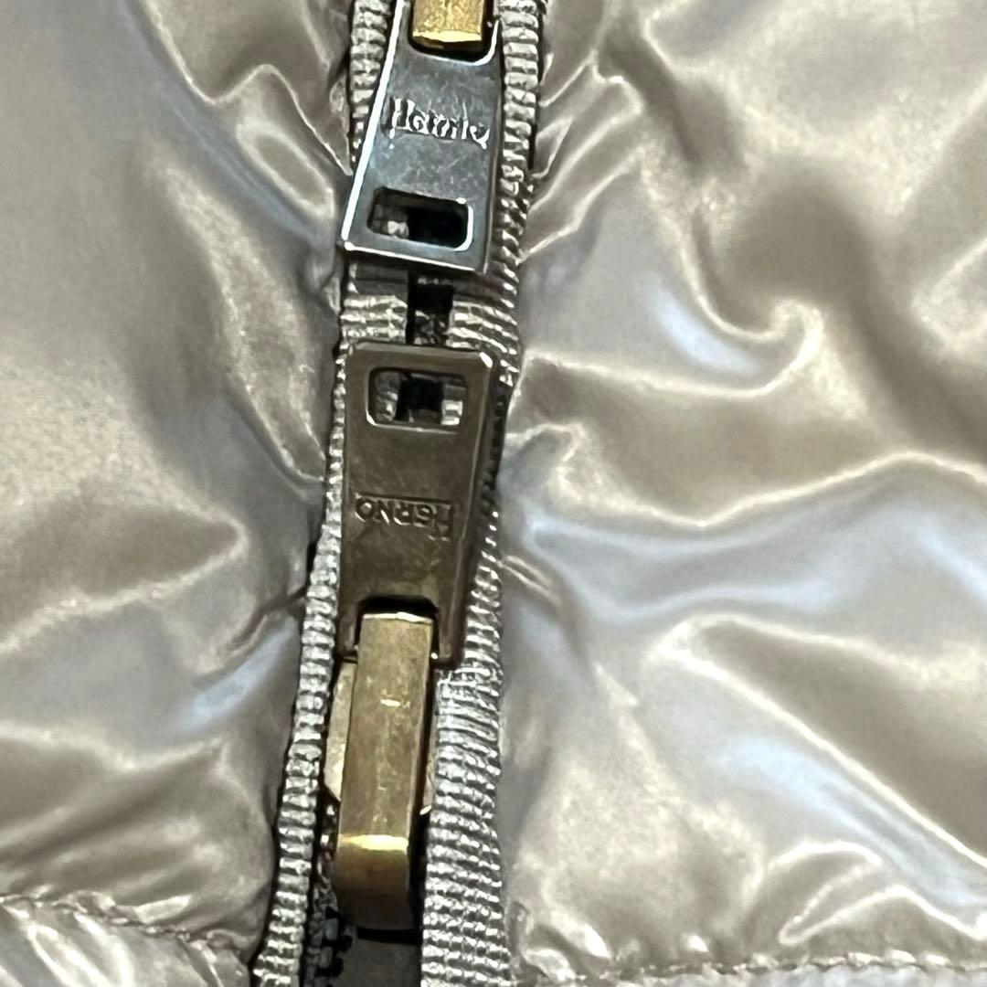 HERNO ヘルノ リバーシブル ダウンコート ライトダウン ロング M