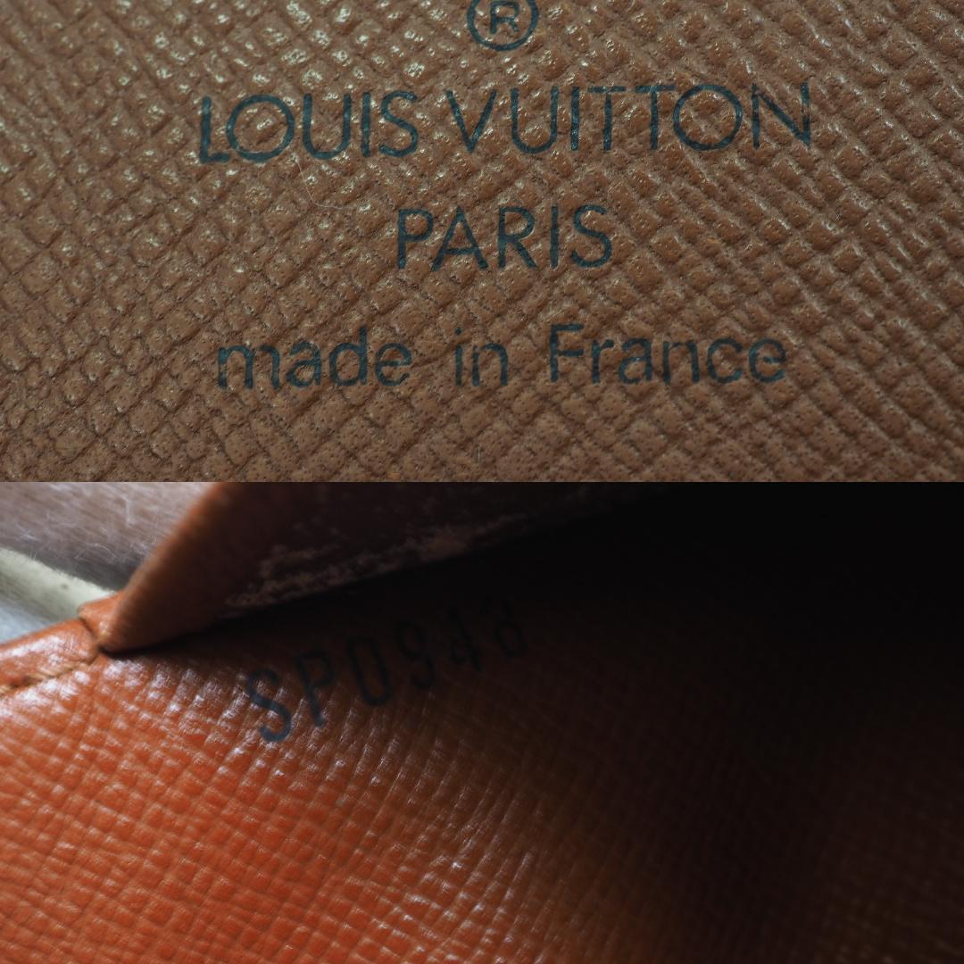 ルイヴィトン モノグラム ポルトパピエ ジップ 二つ折り財布