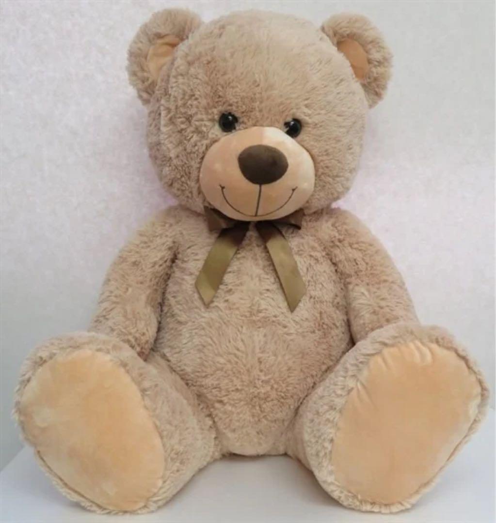 ベージュのクマのぬいぐるみ 約30cm