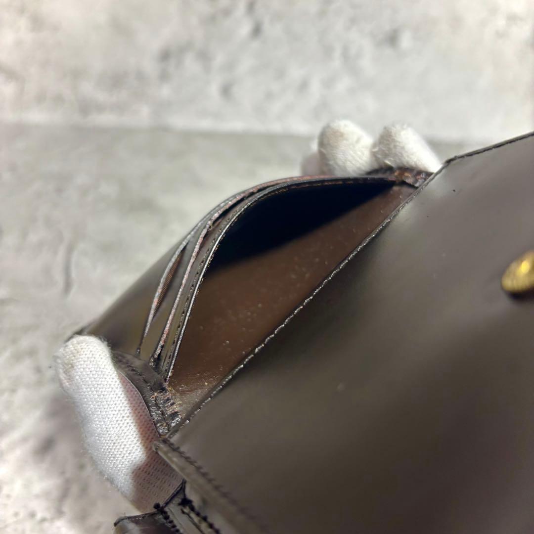 【美品！】GLEN グレンロイヤル マネークリップ ダークブラウン焦茶