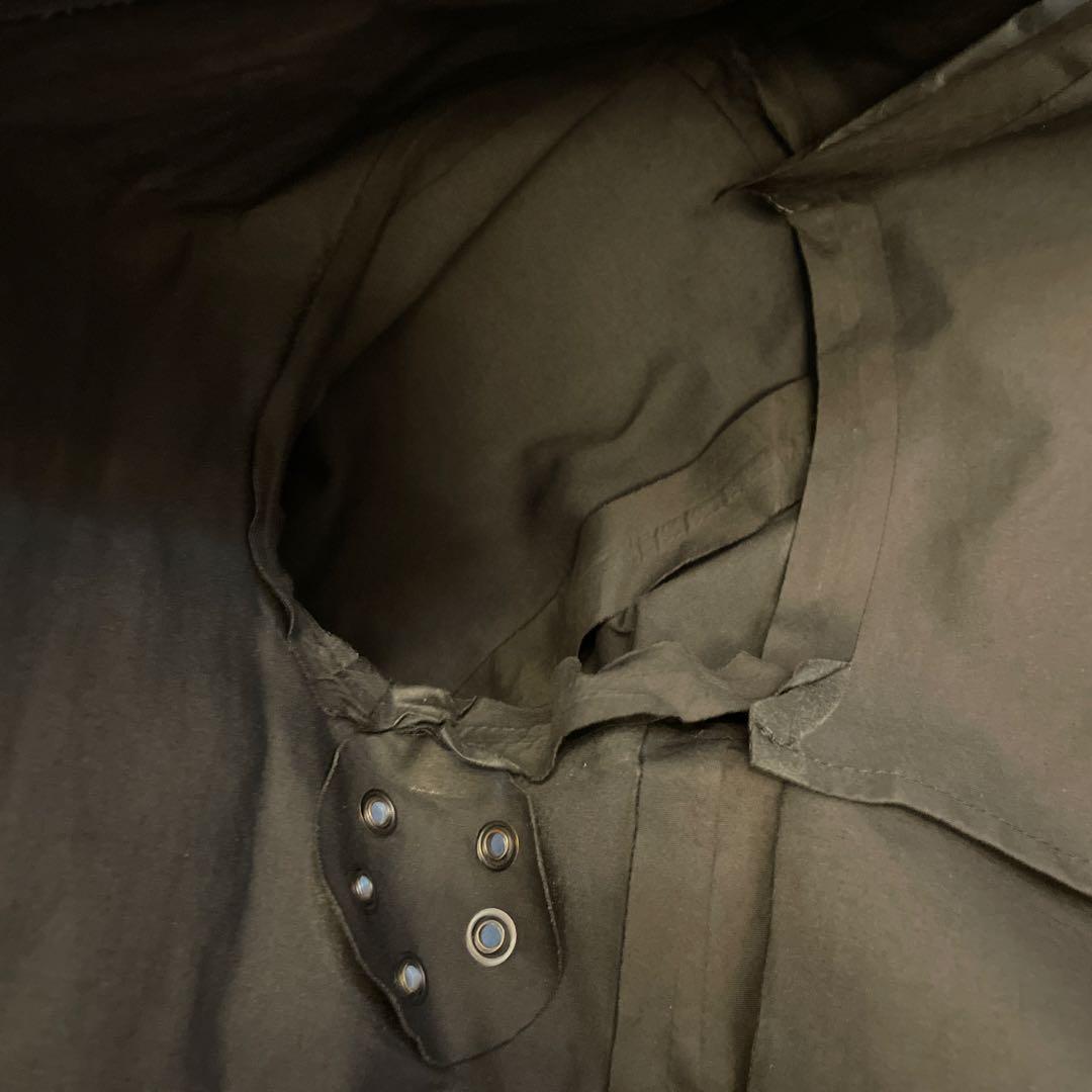 MACKINTOSH ゴム引きコート　ブラック　細身ダンケルド　サイズ40