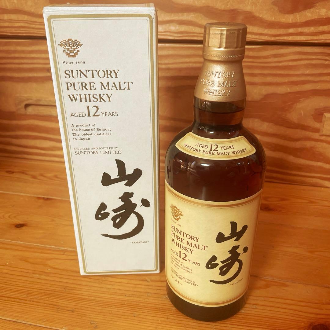 山﨑12年　1899 華ラベル　ピュアモルトウイスキー 750ml