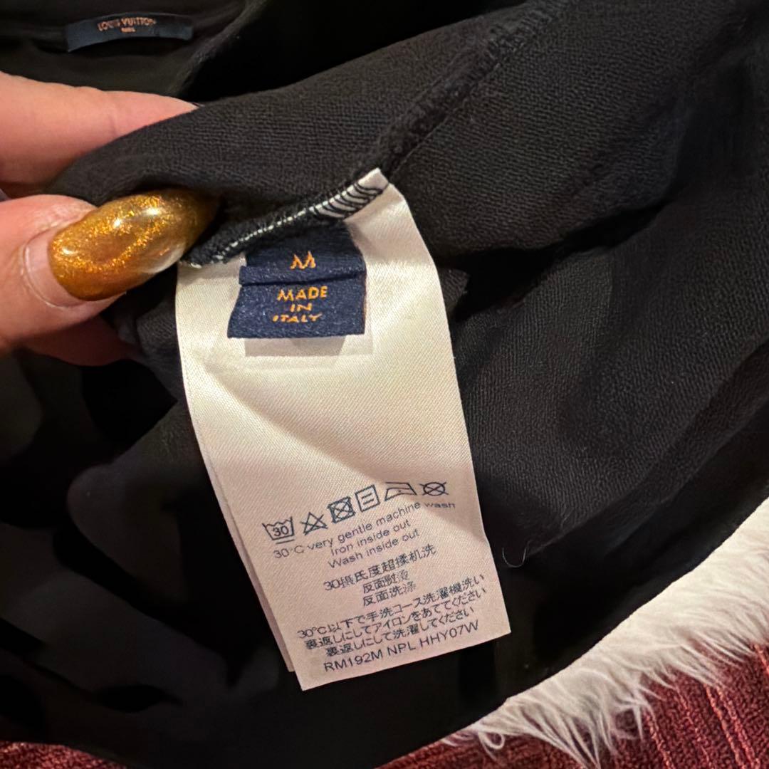LOUIS VUITTON ブラック Tシャツ M
