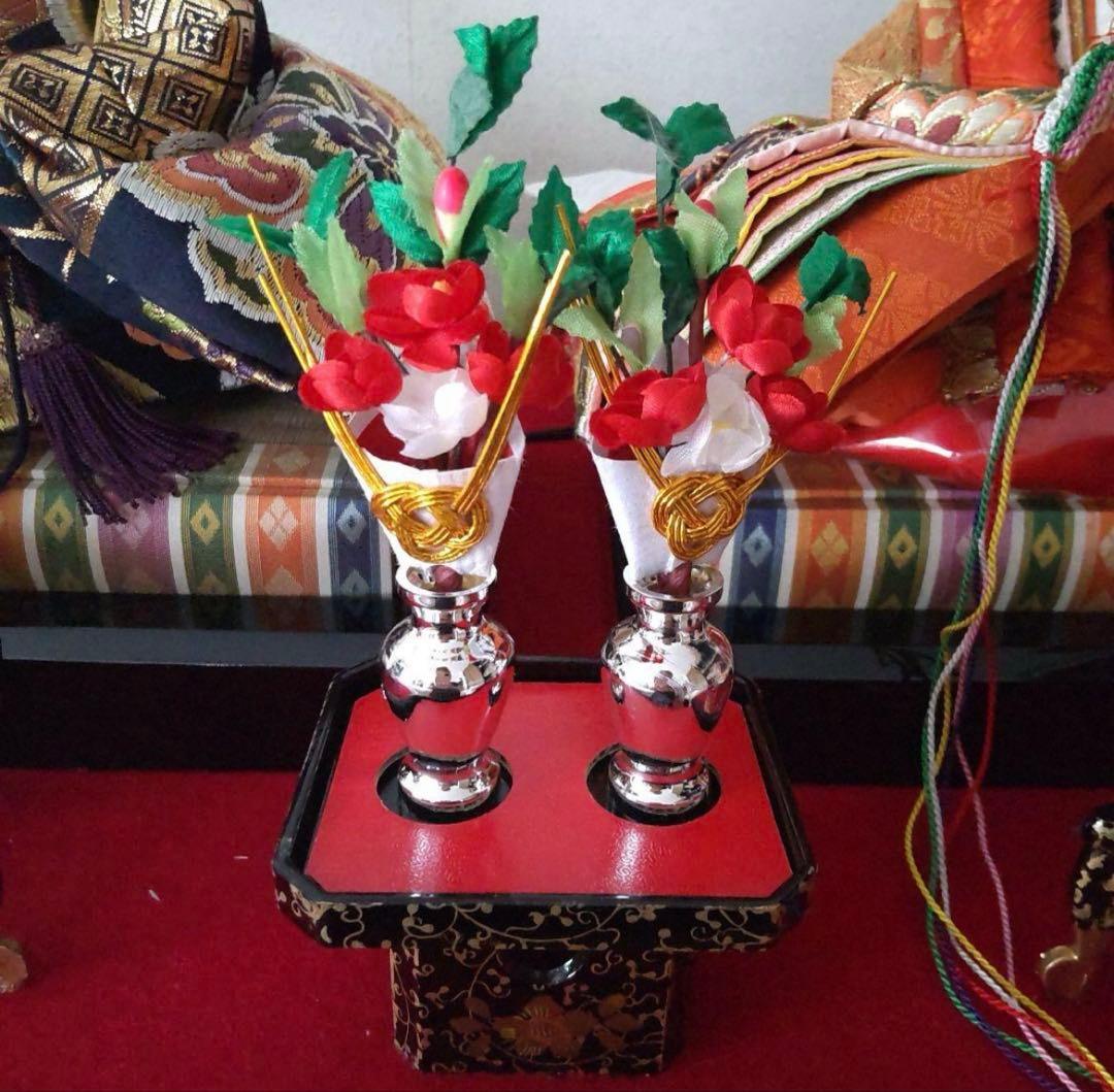 伝統的 雛人形セット （ガラスケースなし）