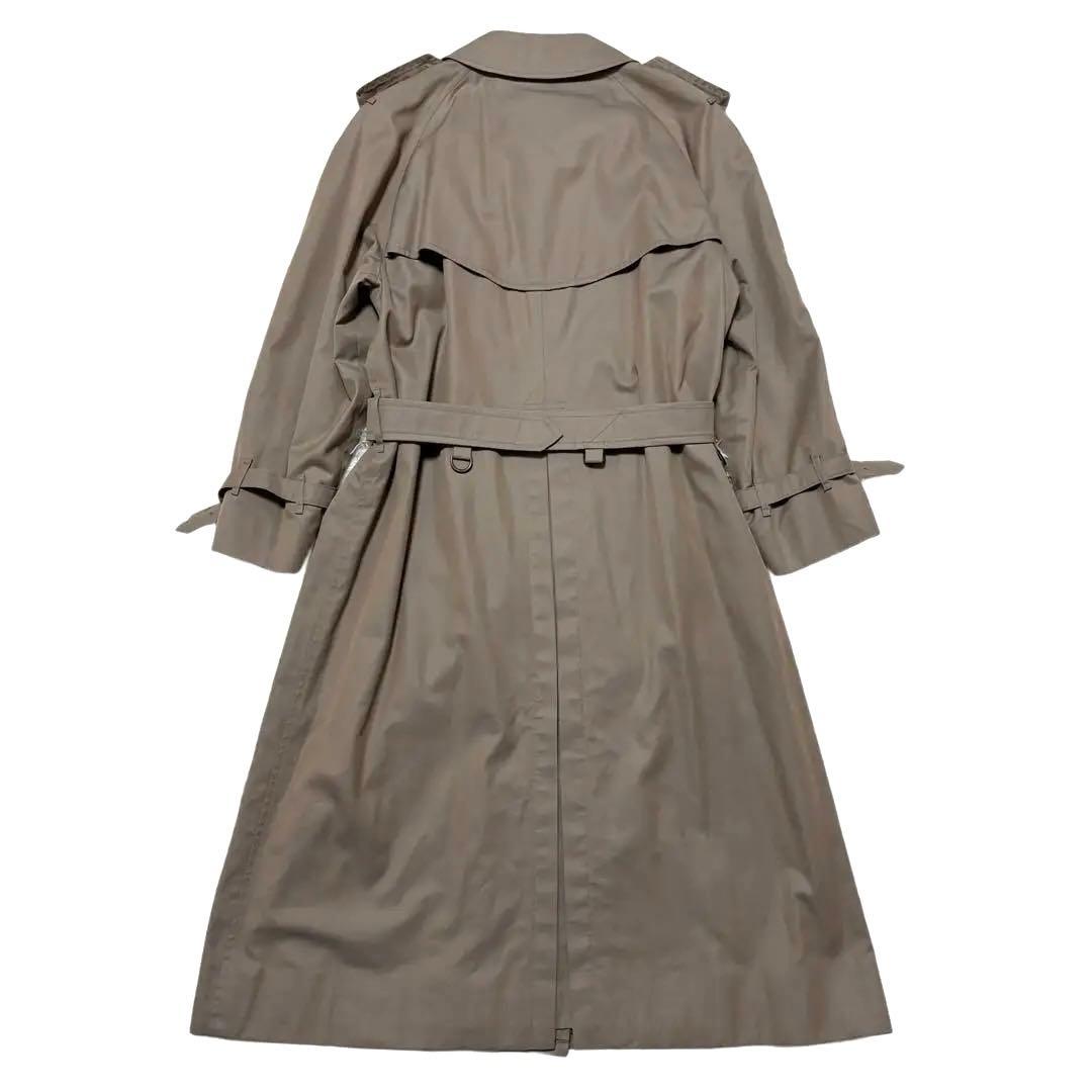 バーバリー　トレンチコート　ノバチェック　マキシ丈　ベージュ　11号　白タグ