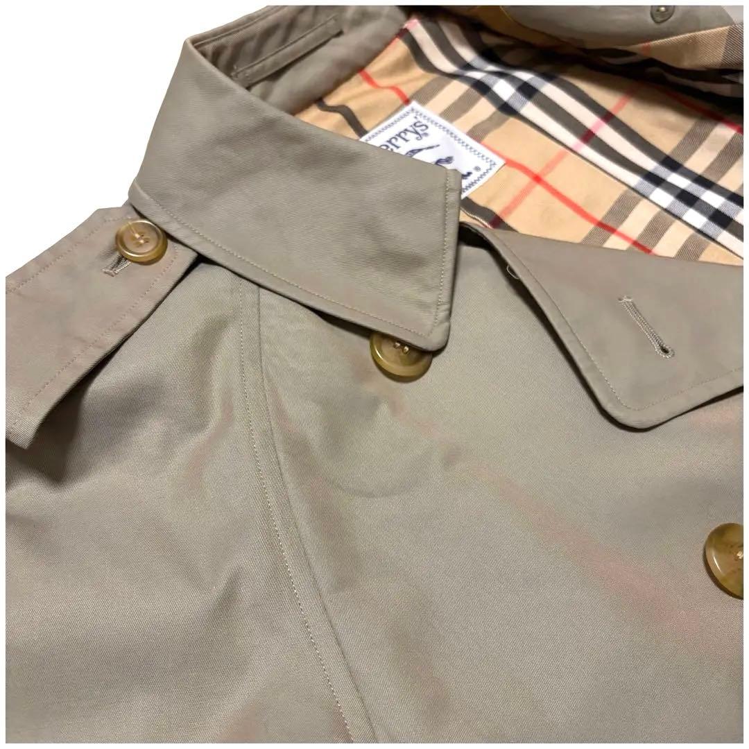 バーバリー　トレンチコート　ノバチェック　マキシ丈　ベージュ　11号　白タグ