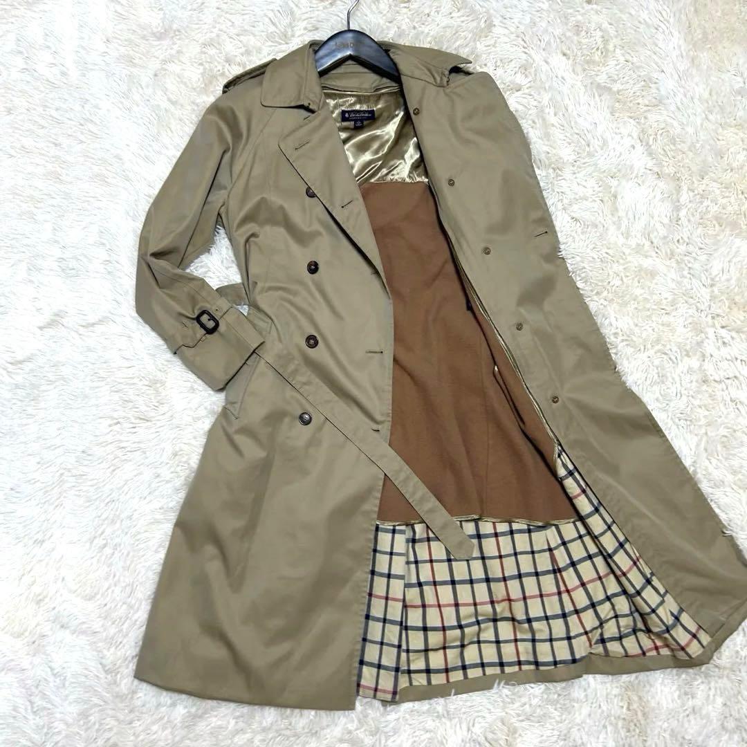 ブルックスブラザーズ レディース トレンチコート　ロング丈 ライナー 8号