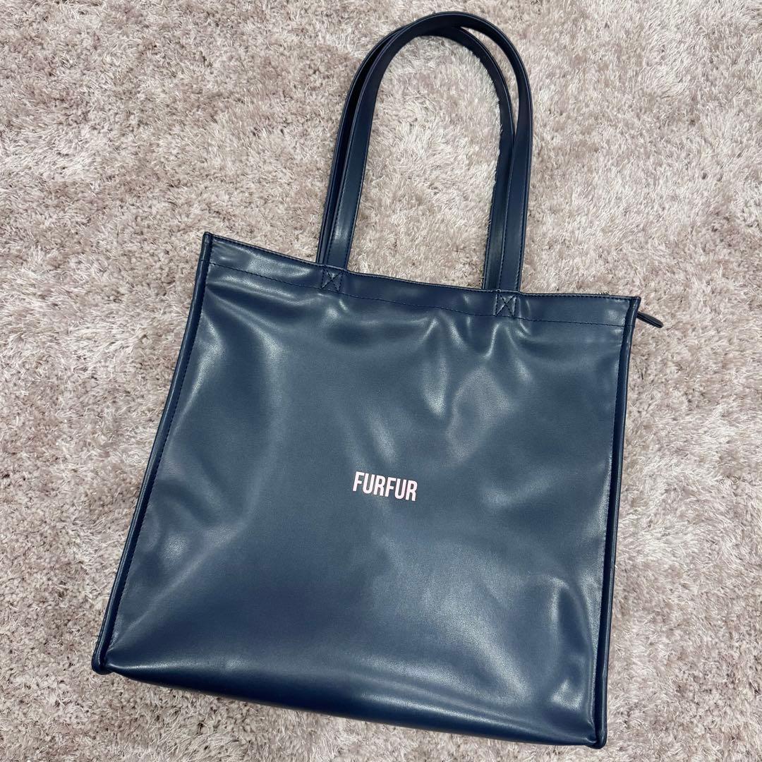 FURFUR キャリーオントートバッグ ネイビー