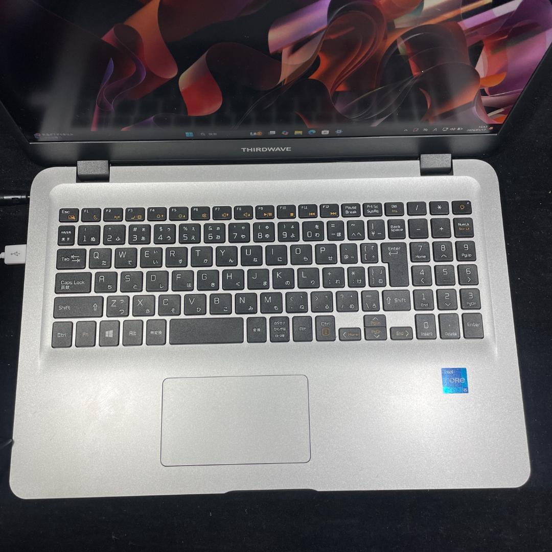 美品 バッテリほぼ新品 2021年製】THIRDWAVE 11世代i5 16GB