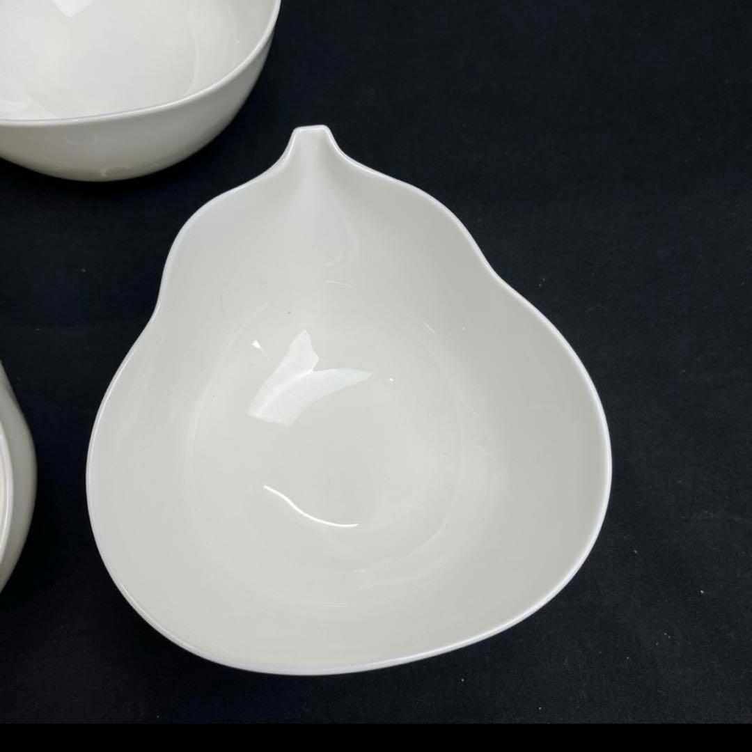 希少！ 深川製磁 瓢箪 六瓢 ZUCCA ズッカ　4客セット　深川白磁