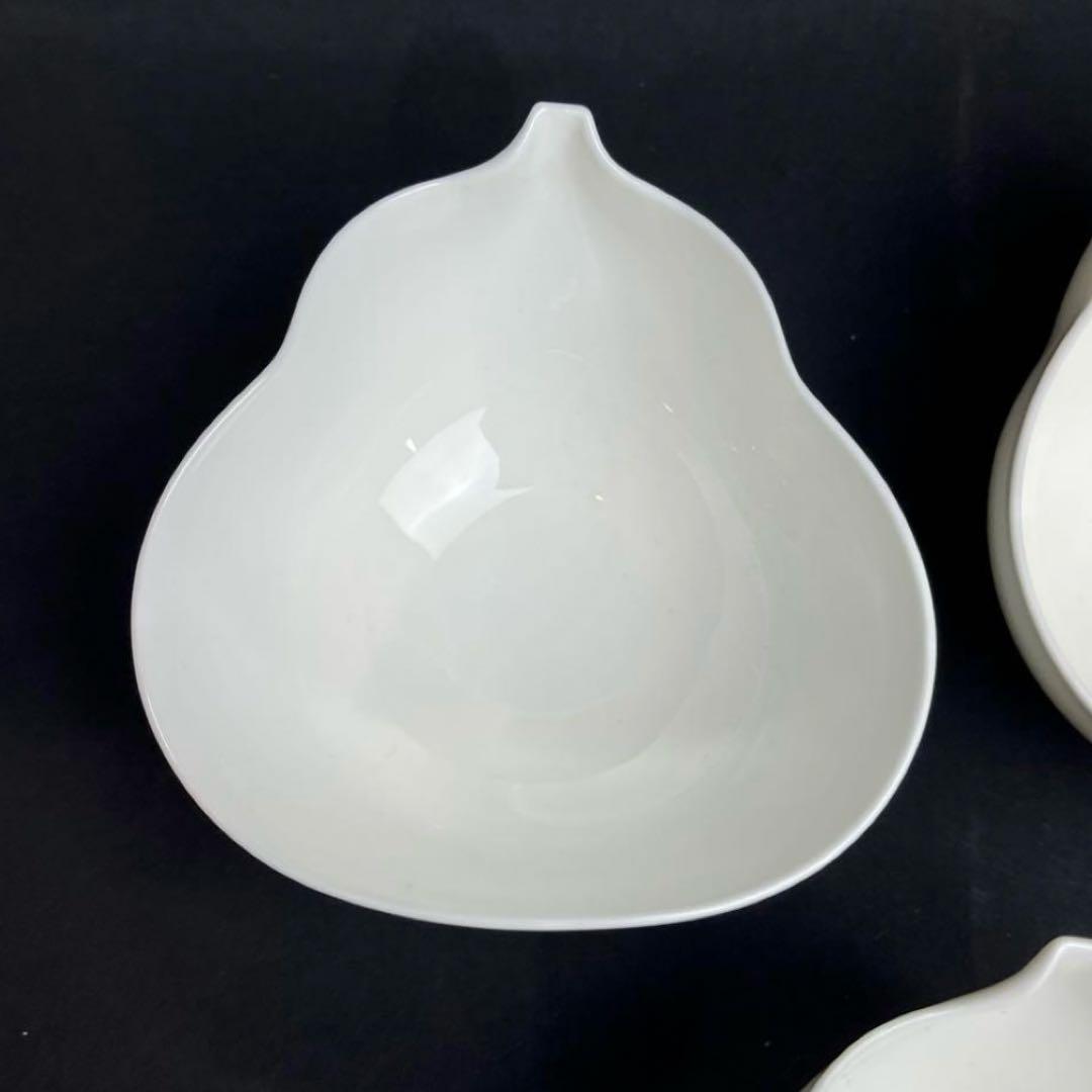 希少！ 深川製磁 瓢箪 六瓢 ZUCCA ズッカ　4客セット　深川白磁