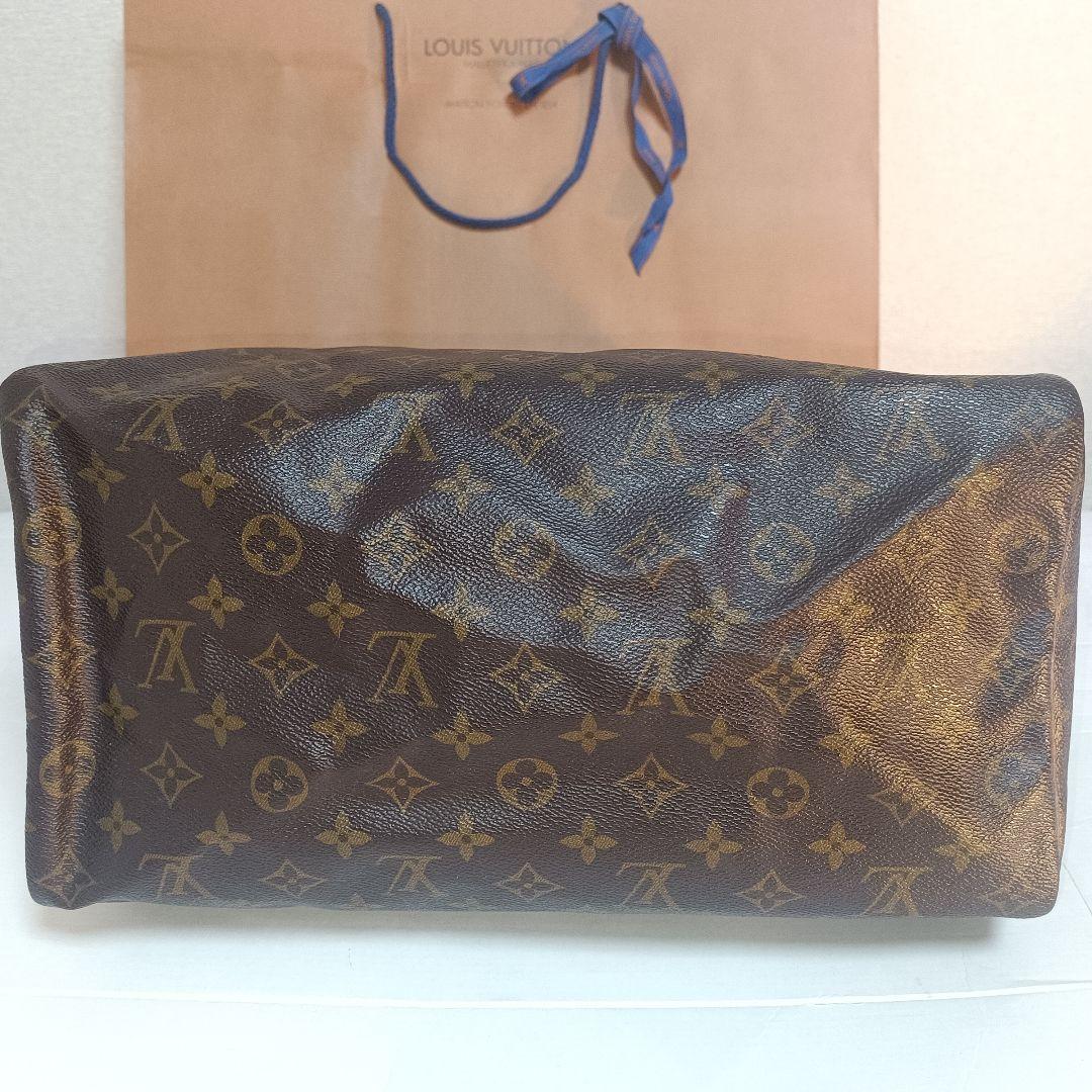 【Louis Vuitton モノグラム】スピーディ35　南京錠・紙袋リボン付き