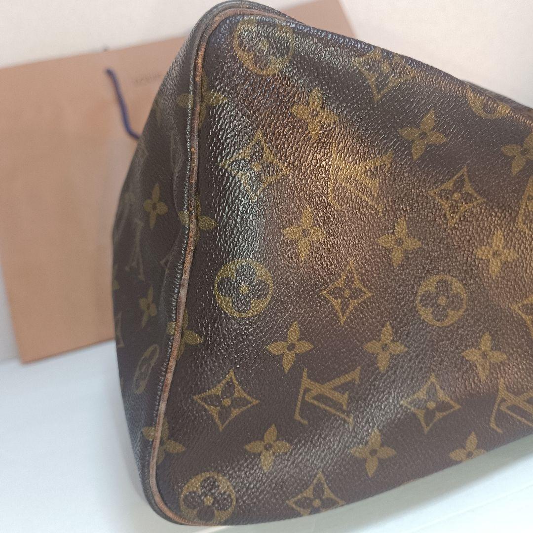 【Louis Vuitton モノグラム】スピーディ35　南京錠・紙袋リボン付き