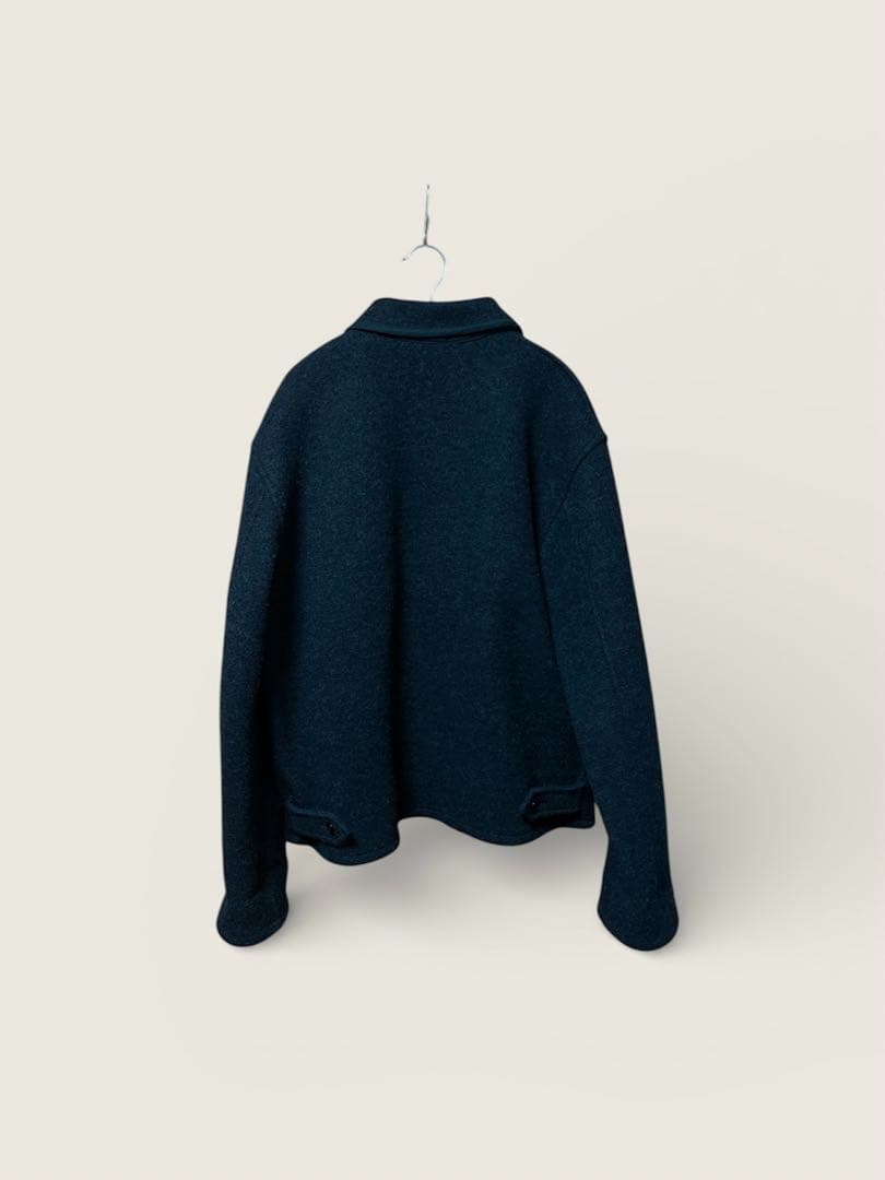 ジャケット・アウター 90s agnes b. wool stand collar blouson