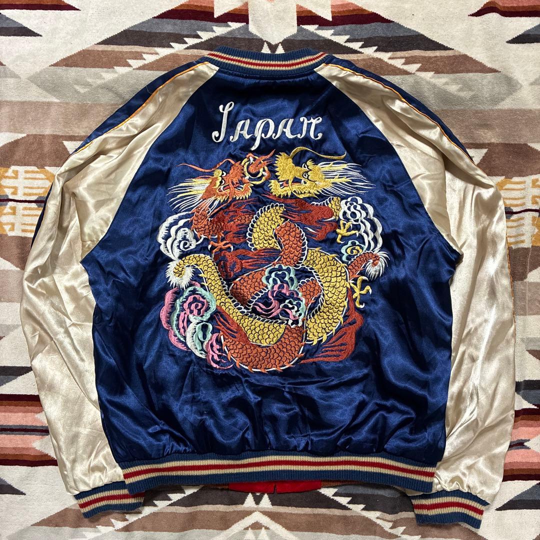 テーラー東洋TT10577 龍/鷹刺繍 リバーシブルスカジャン/スーベニア