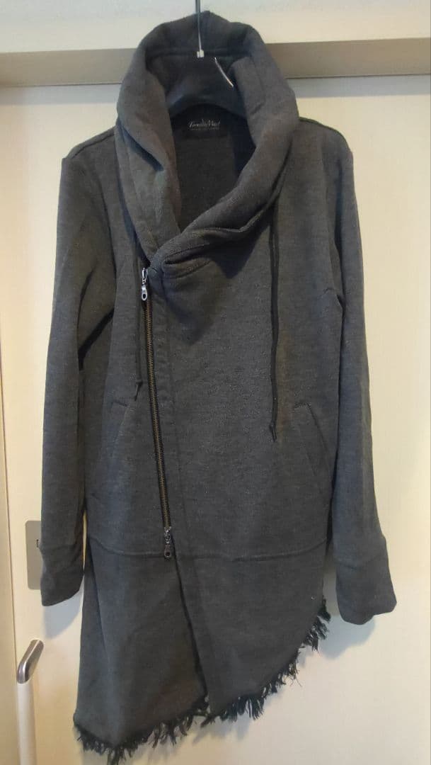 Tornado Mart グレー フリンジパーカー