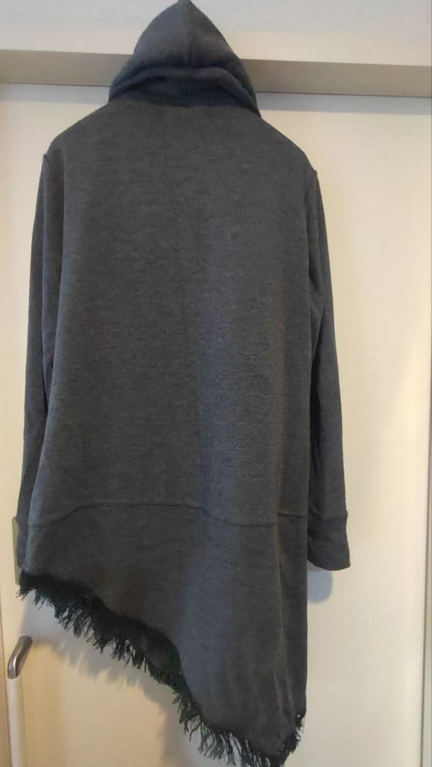 Tornado Mart グレー フリンジパーカー