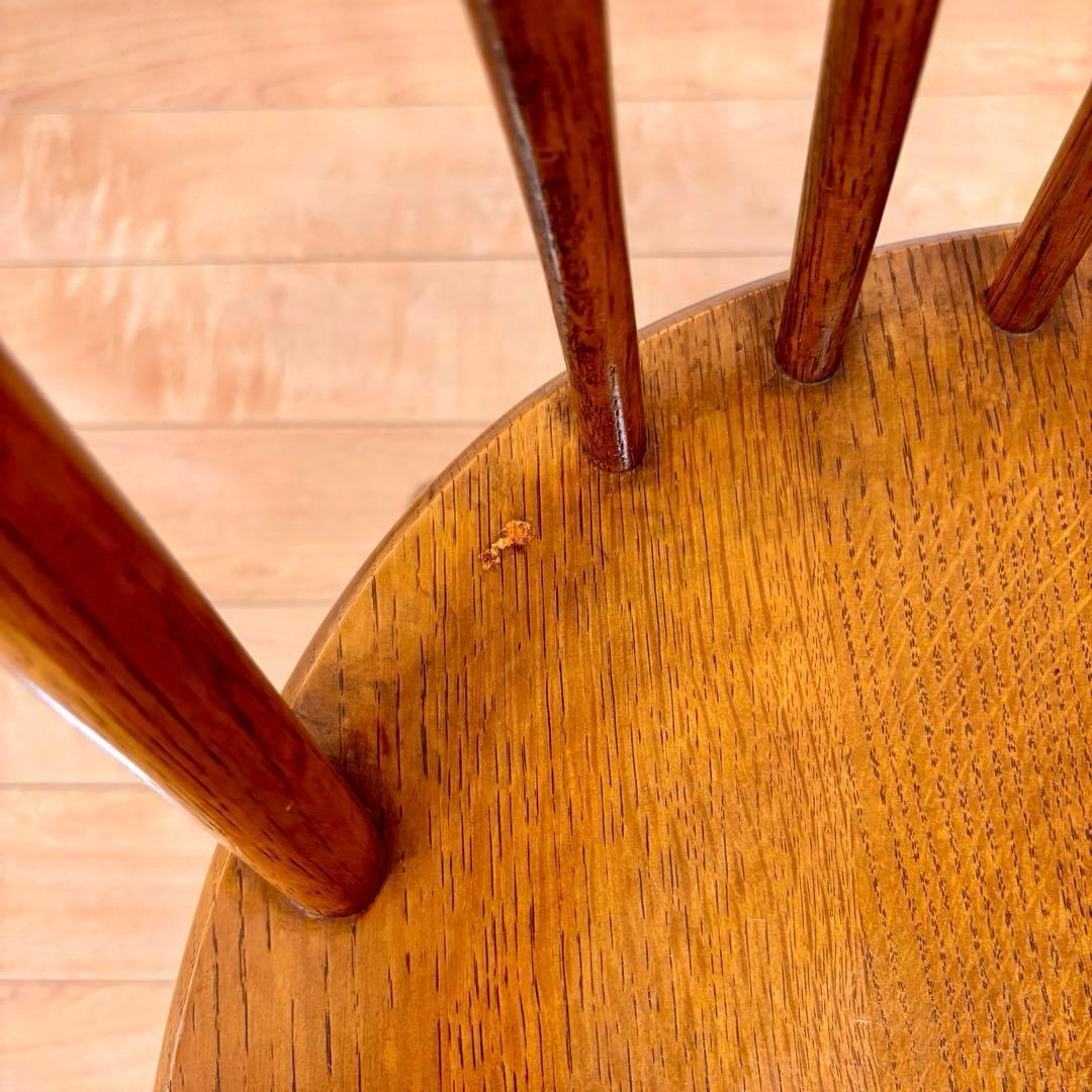 柏木工 KASHIWA ウィンザーチェア ダイニングチェア ビンテージ ①