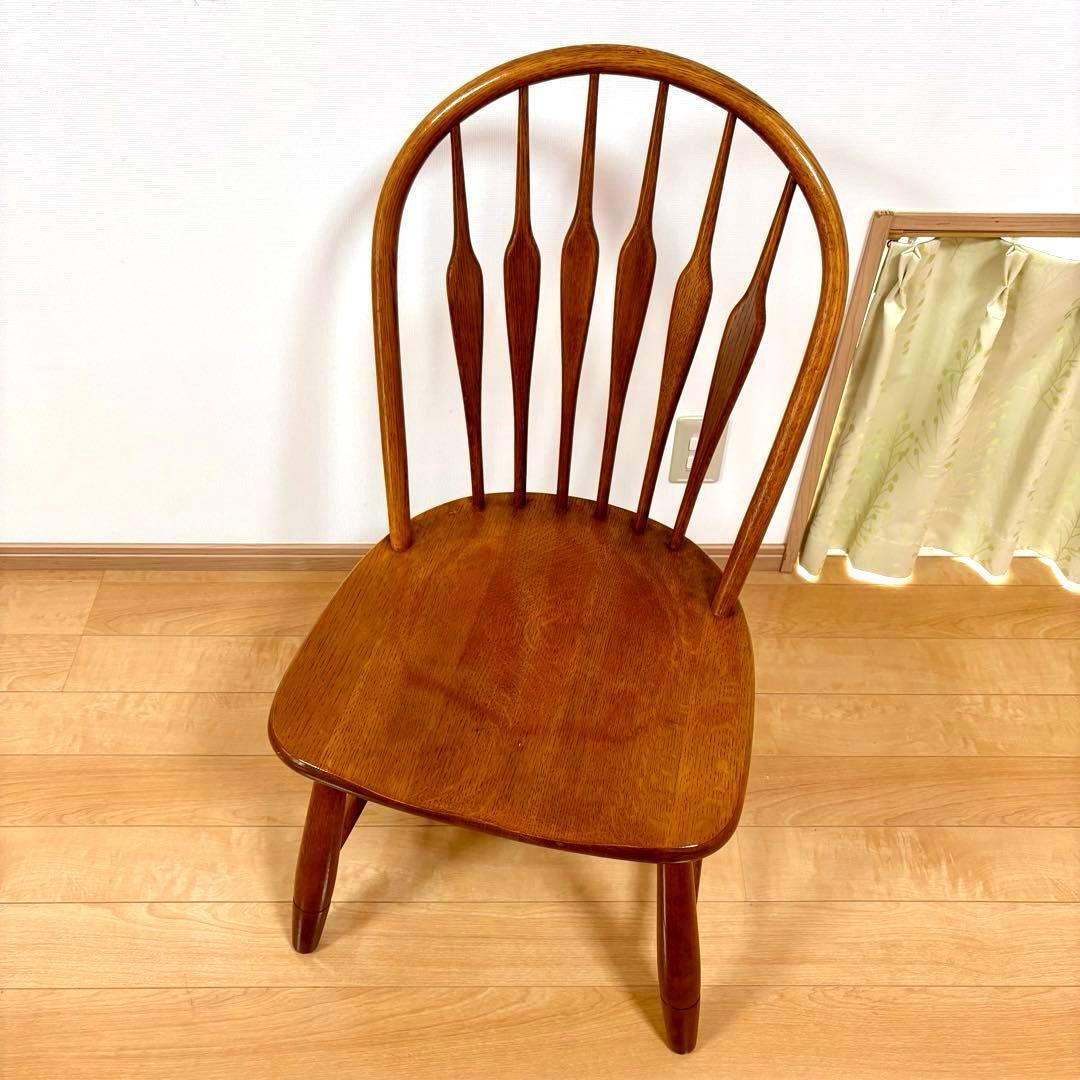 柏木工 KASHIWA ウィンザーチェア ダイニングチェア ビンテージ ①