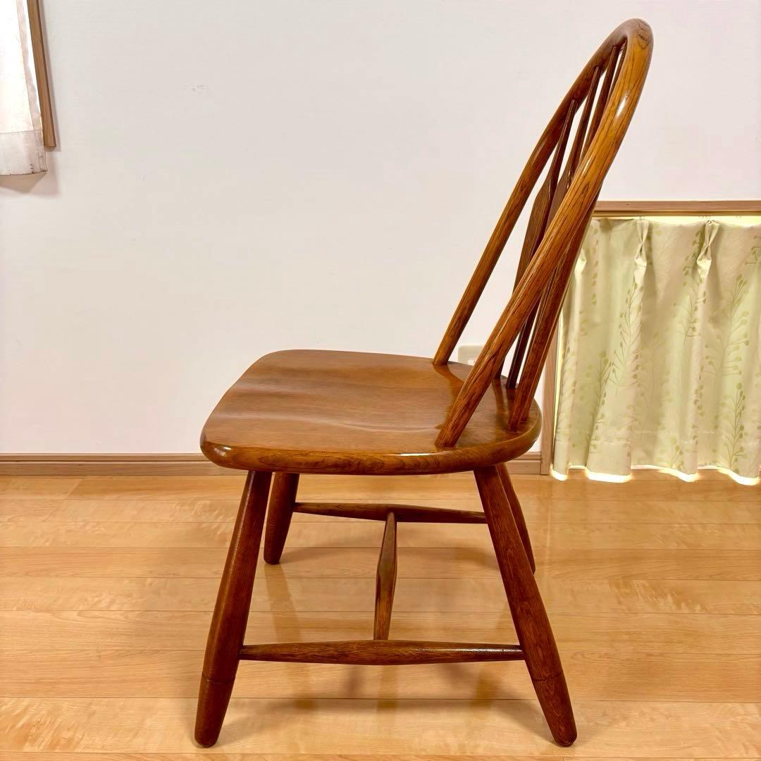 柏木工 KASHIWA ウィンザーチェア ダイニングチェア ビンテージ ①