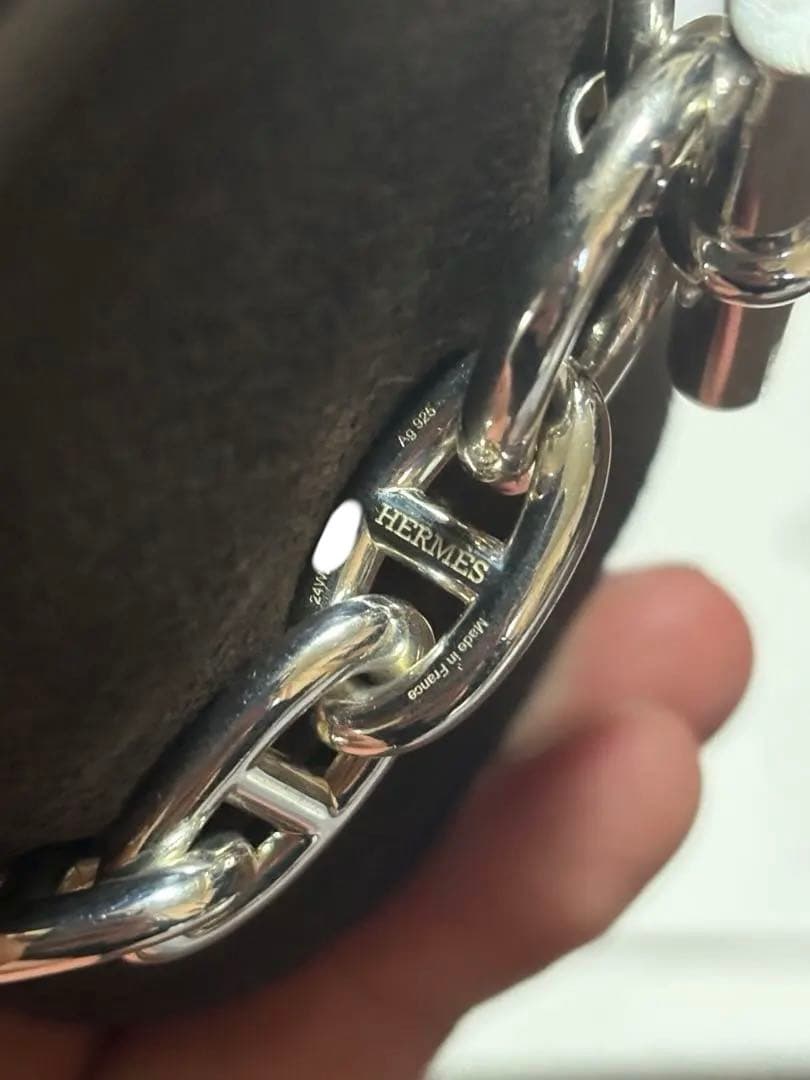 HERMES シェーヌダンクル GM 12コマ エルメス ブレスレット メンズ