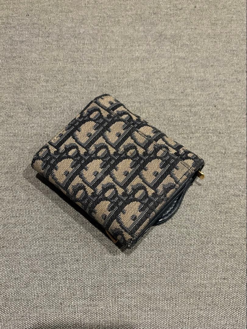 Christian Dior Saddle Lotus ウォレット