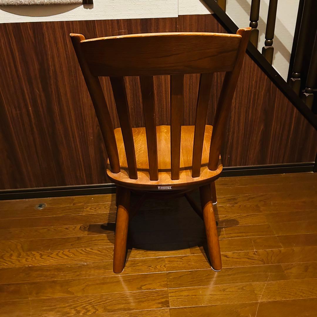 【良品】柏木工 Kashiwa ダイニングチェア ウィンザーチェア