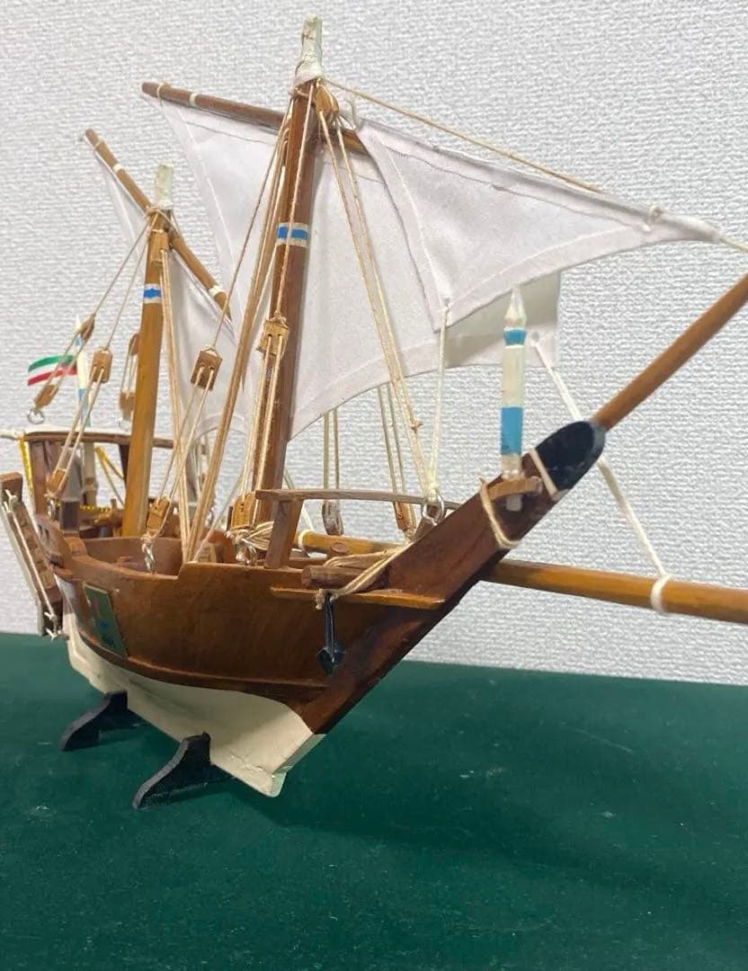 クウェートのダウ船 伝統的な木造帆船 箱入り　美品
