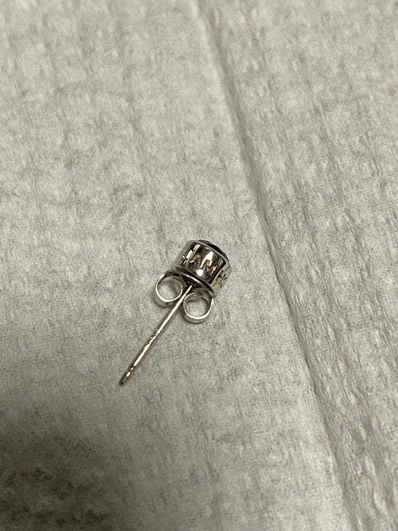 S*1様 ジャムホームメイド　ブラックダイヤピアス