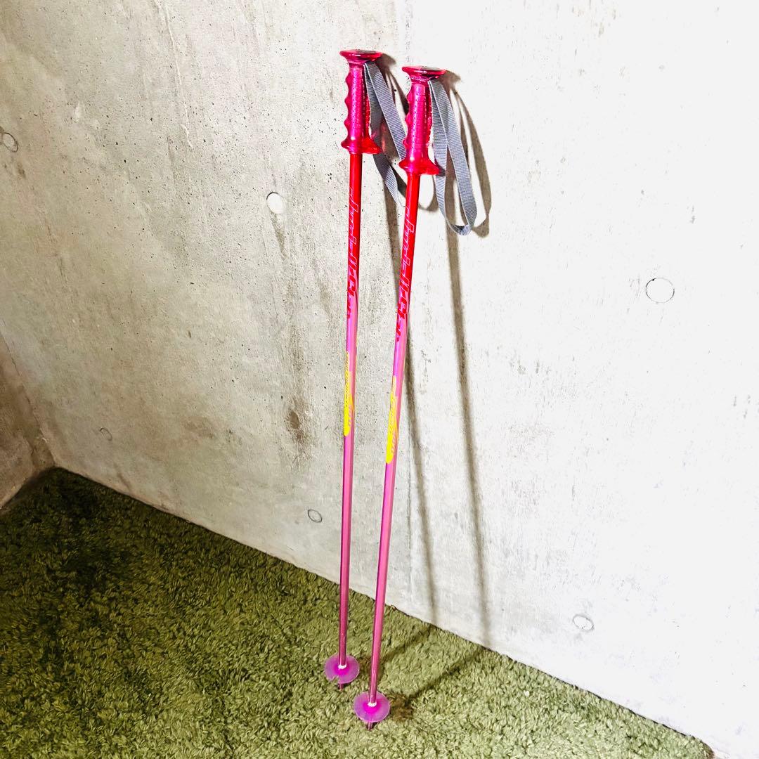 美品 キッズ ジュニア スキー 4点セット 初心者向け