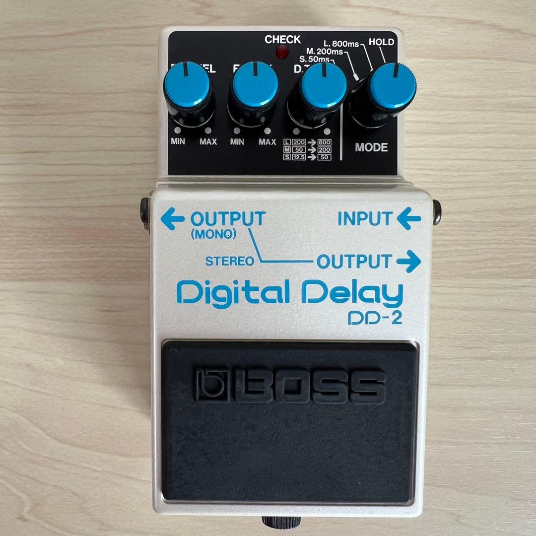 BOSS Digital Delay DD-2 (超美品)と専用AC電源