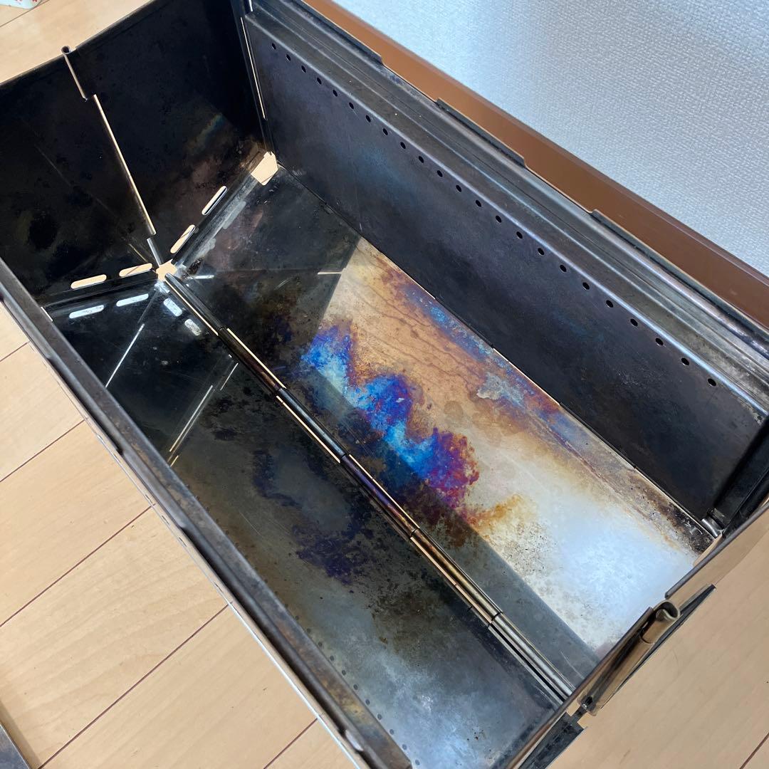 mont-bellモンベル　フォールディング ファイヤーピット　焚き火台　セット