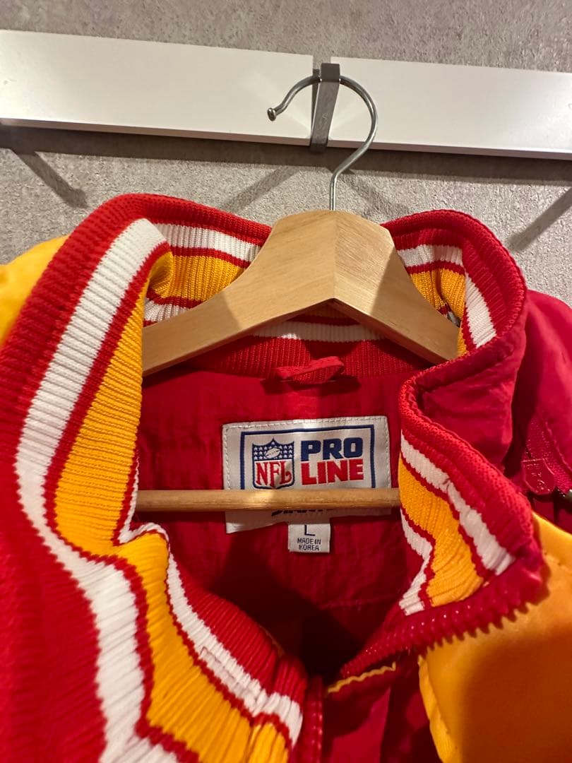 希少　 NFL PRO LINE カンザスシティ・チーフス ジャケット