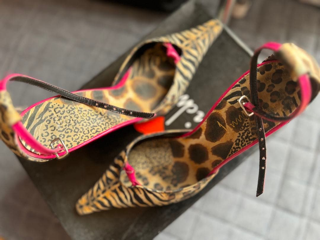 mitukun 　おまとめ アニマル柄パンプス➕ゼブラスカート