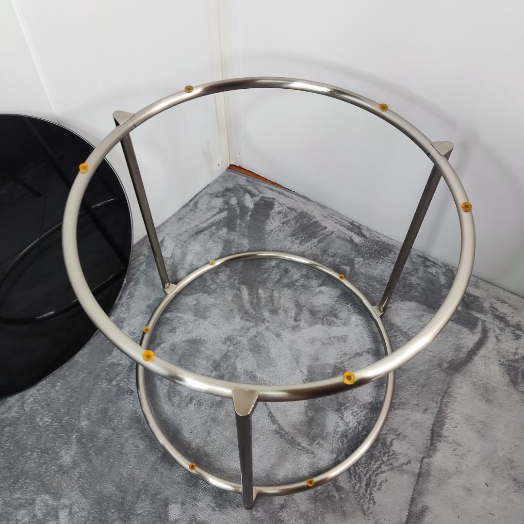 希少　IKEA STRIND キャスター無　サイドテーブル　黒